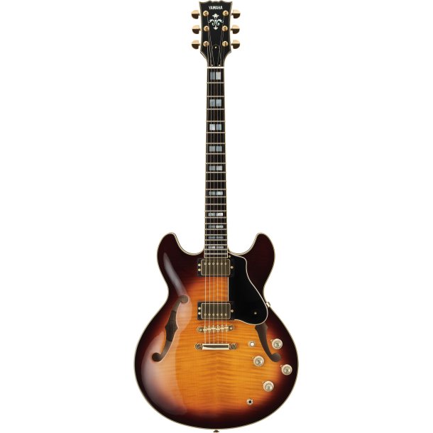 Yamaha SA2200 Semi-Hollow Brown Sunburst m. kasse 